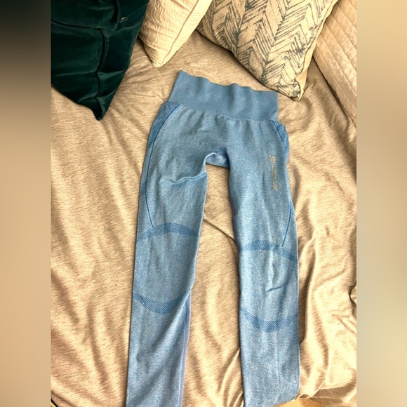 Jed North light sky blue training leggings size XS/S - Picture 2 of 4